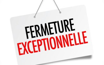 ! Domaine fermé : dimanche 18 octobre !